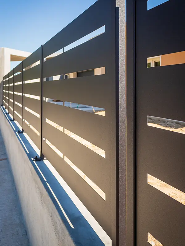 catalogo on line recinzioni in lamiera da esterno